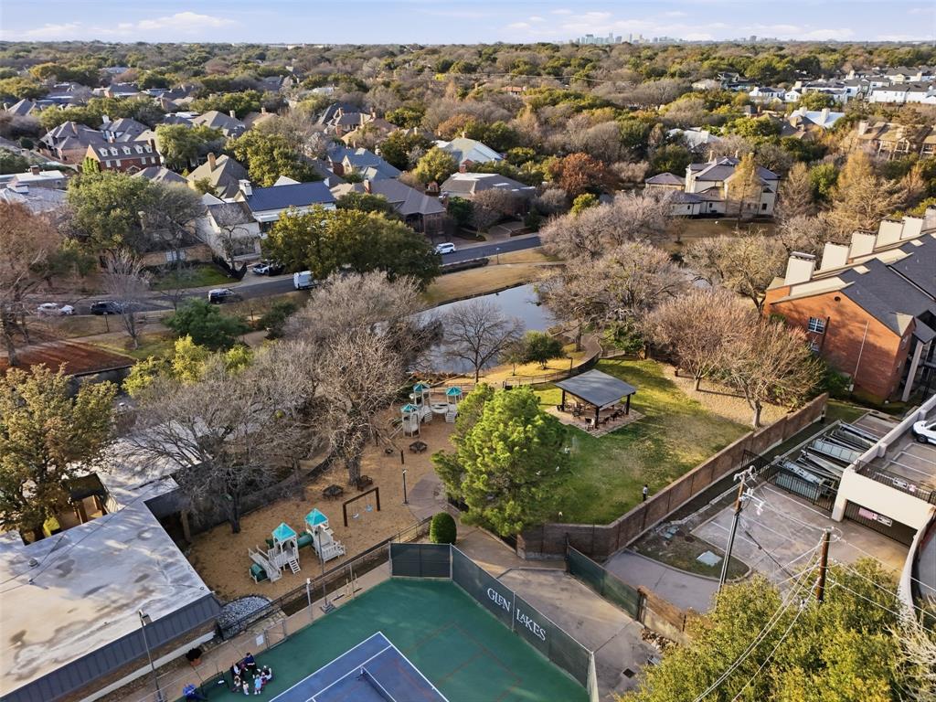 2 Parliament Place Dallas, TX 75225 - Photo 38 of 40 an aerial view of residential houses with outdoor space