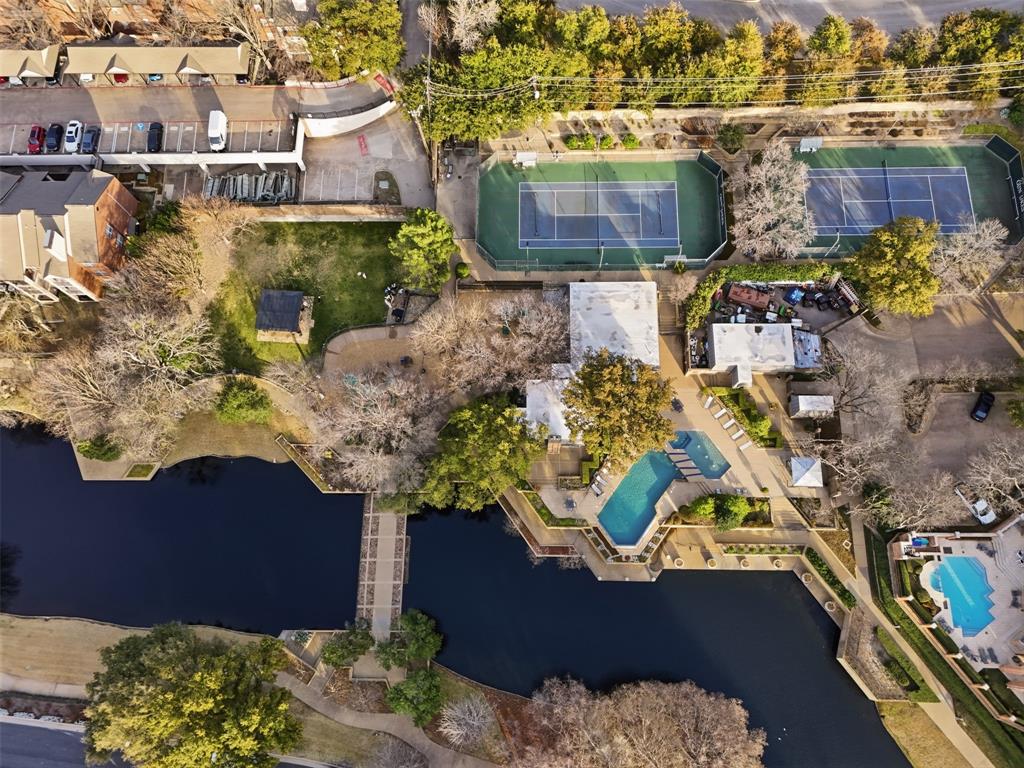 2 Parliament Place Dallas, TX 75225 - Photo 40 of 40 an aerial view of a house with a yard