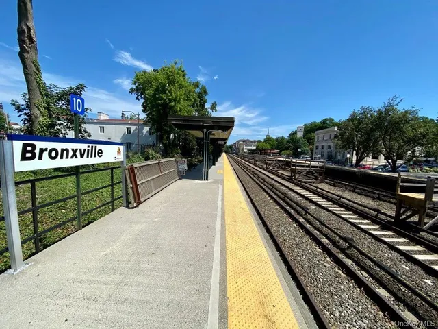 a view of a wooden bridge