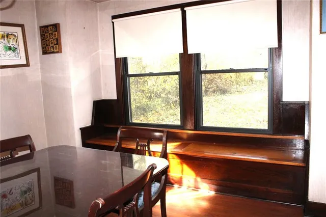 a view of a workspace with a window