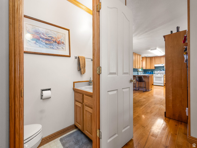 598 West 1600th Street North Mapleton, UT 84664 - Photo 20 of 34 Bathroom with toilet and vanity
