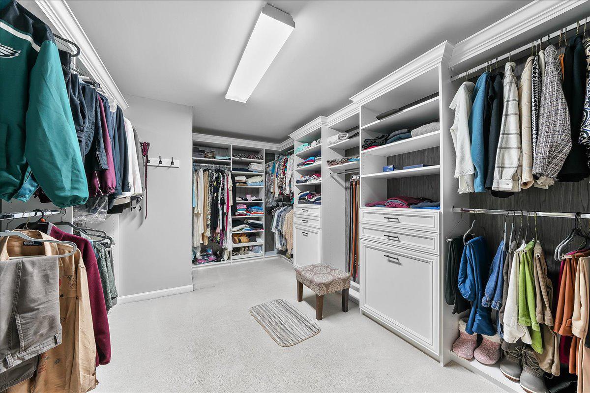 51 Ridings Way Chadds Ford, PA 19317 - Photo 44 of 57 Spacious, organized primary closet retreat.