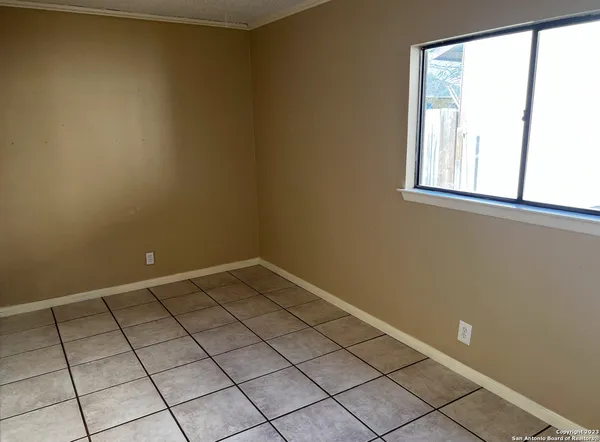 a view of a room with window