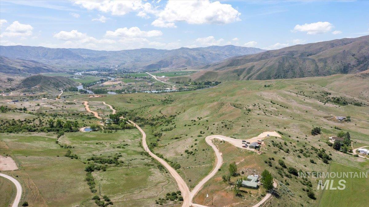 View of rural area with a mountainous background