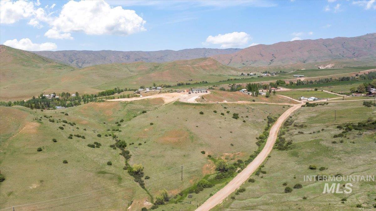 Parcel C Pioneer Road Horseshoe Bend, ID 83629 - Photo 2 of 12 Aerial view of sparsely populated area with mountains