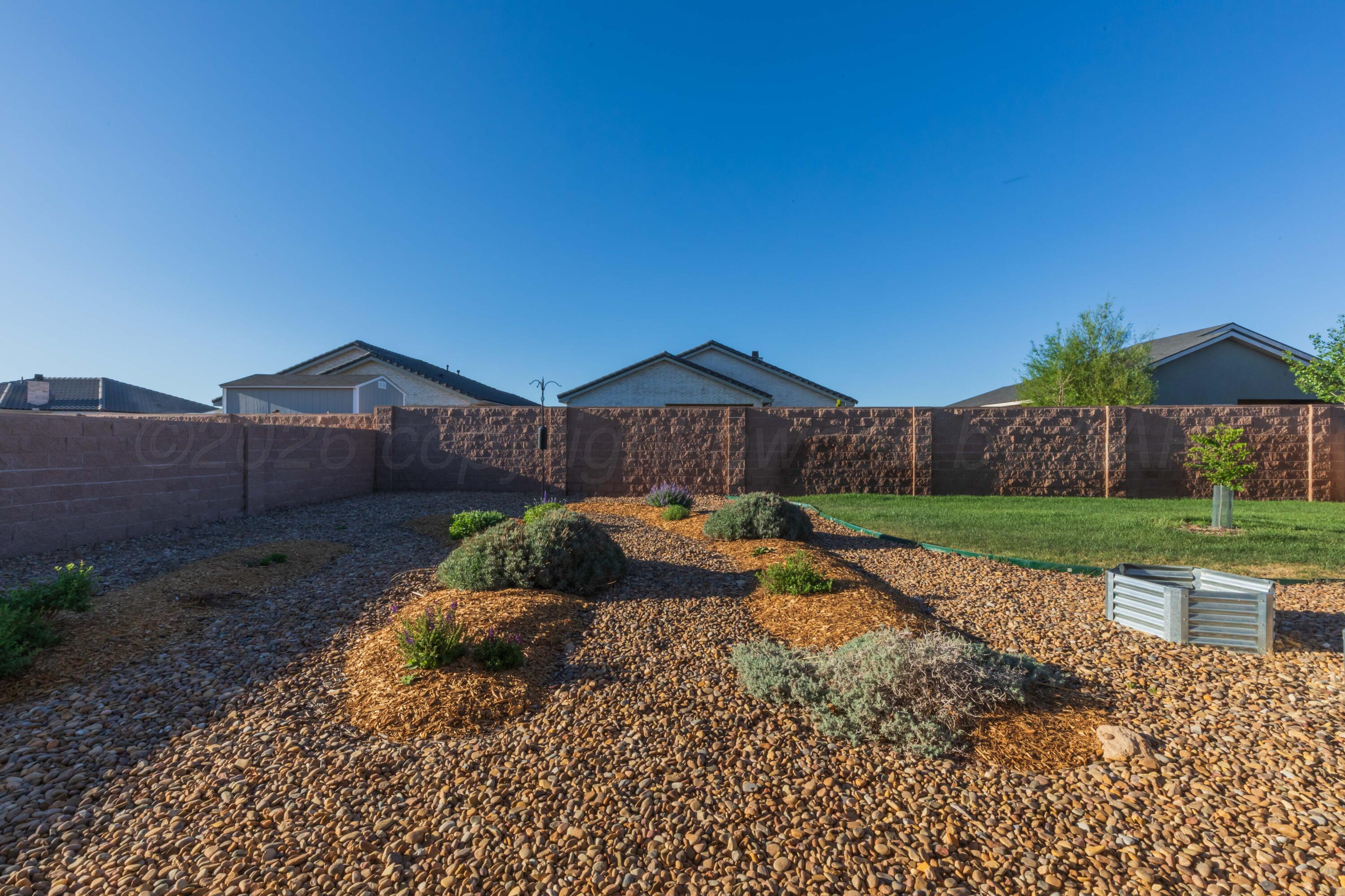 1433 Riesling Way Amarillo, TX 79124 - Photo 36 of 38 BACKYARD VIEW 1