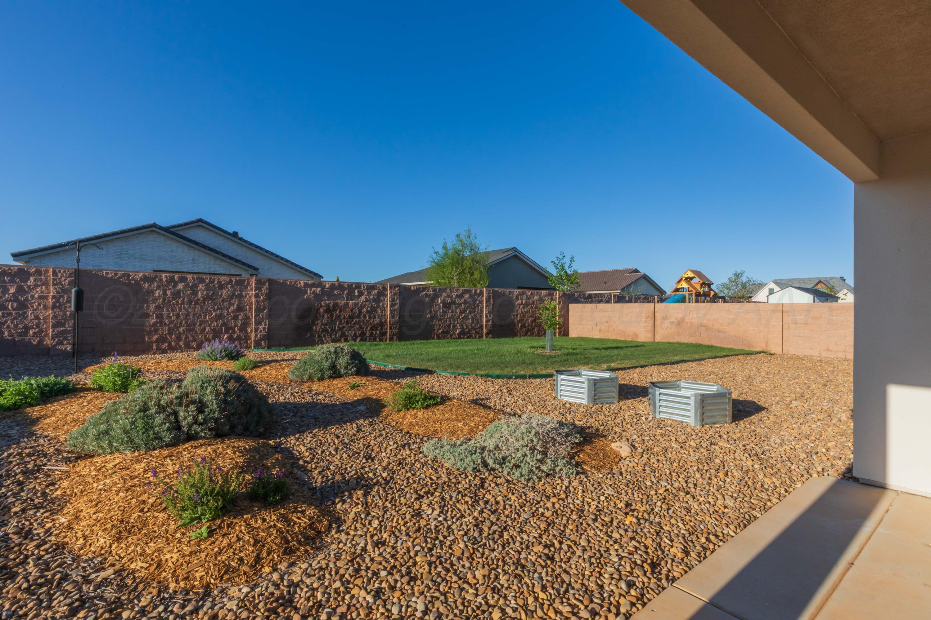 1433 Riesling Way Amarillo, TX 79124 - Photo 37 of 38 BACKYARD VIEW 2