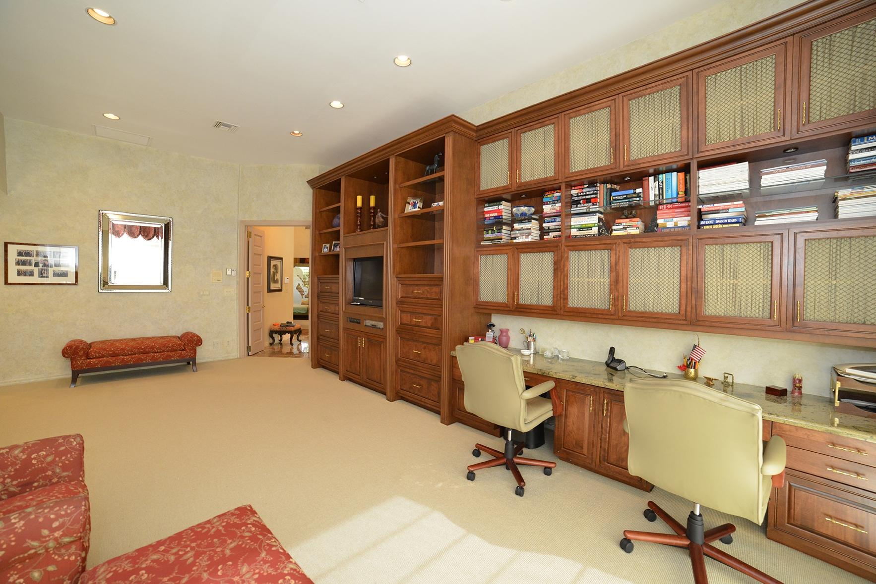 7124 Mandarin Drive Boca Raton, FL 33433 - Photo 19 of 31 Master Suite Office Built-ins