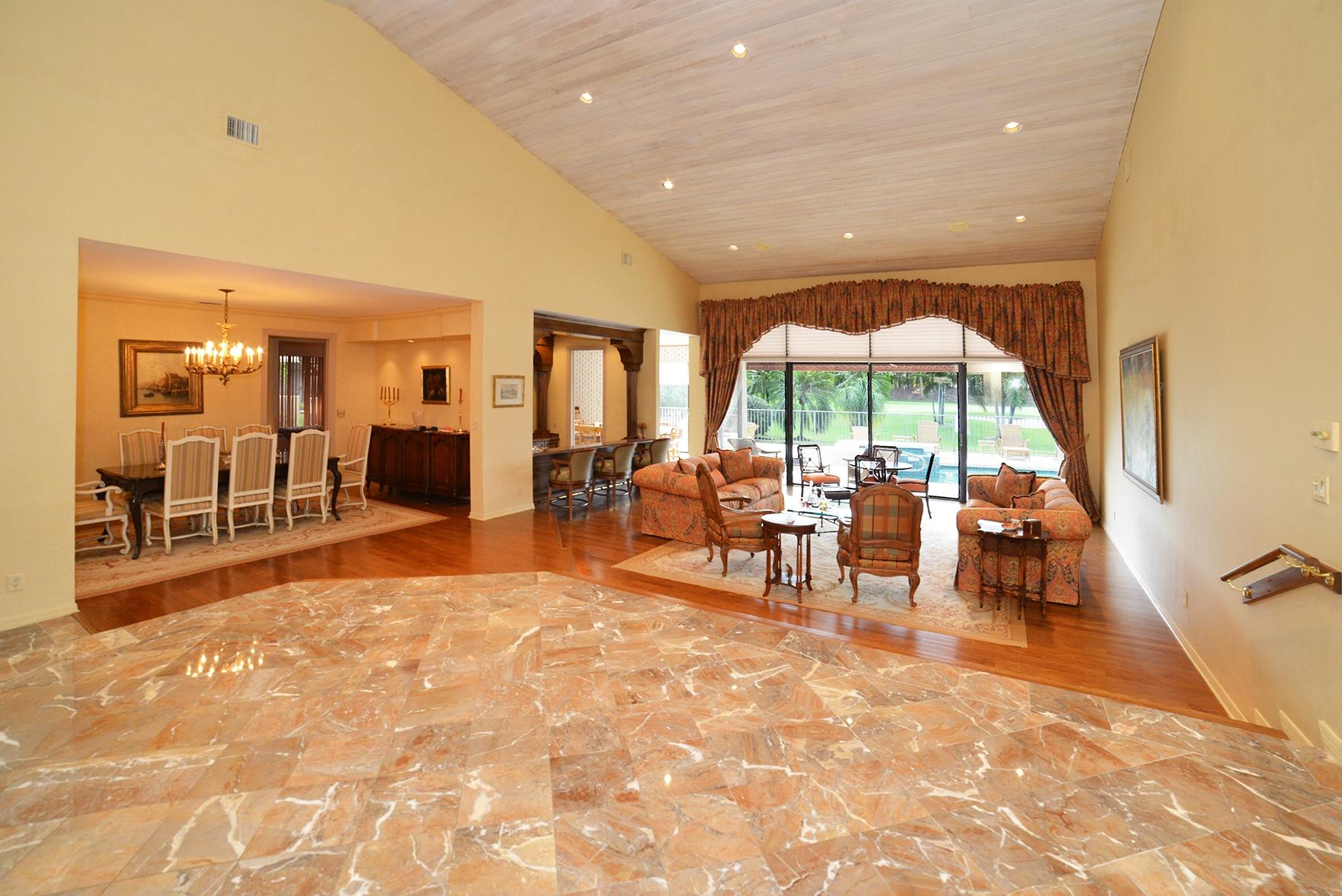 7124 Mandarin Drive Boca Raton, FL 33433 - Photo 5 of 31 Palatial Views of Living & Dining Rooms