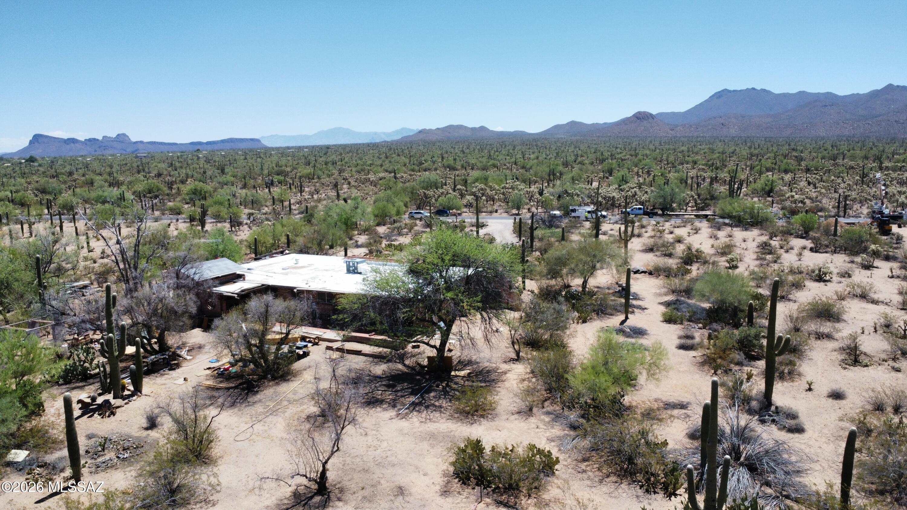 4441 North Sanders Road Tucson, AZ 85743 - Photo 33 of 40 Sky view - looking NW