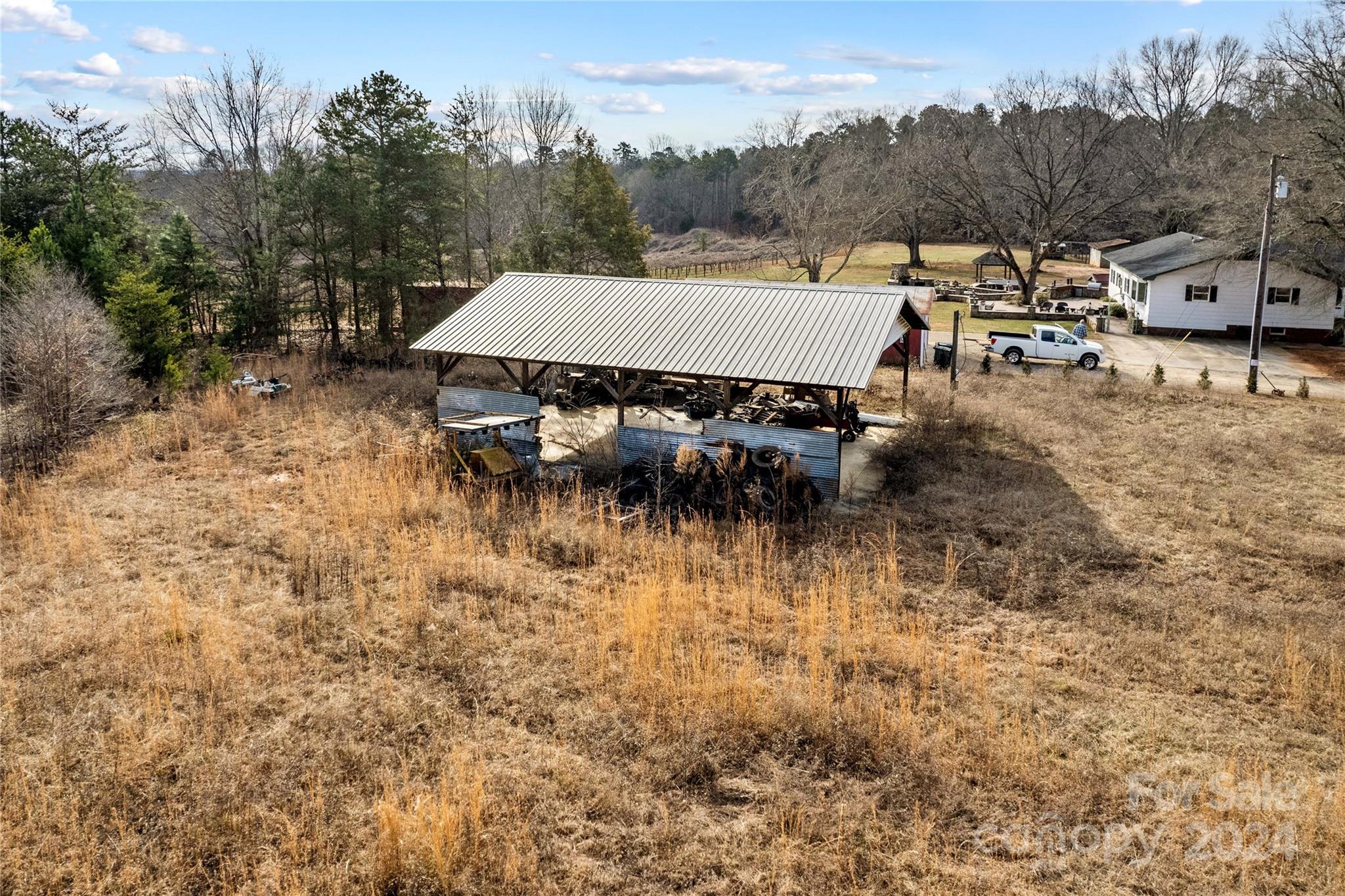 0 Warren Drive Mount Ulla, NC 28125 - Photo 17 of 20 a view of a town with mountains in the background