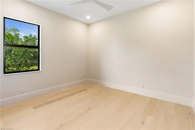 a view of empty room