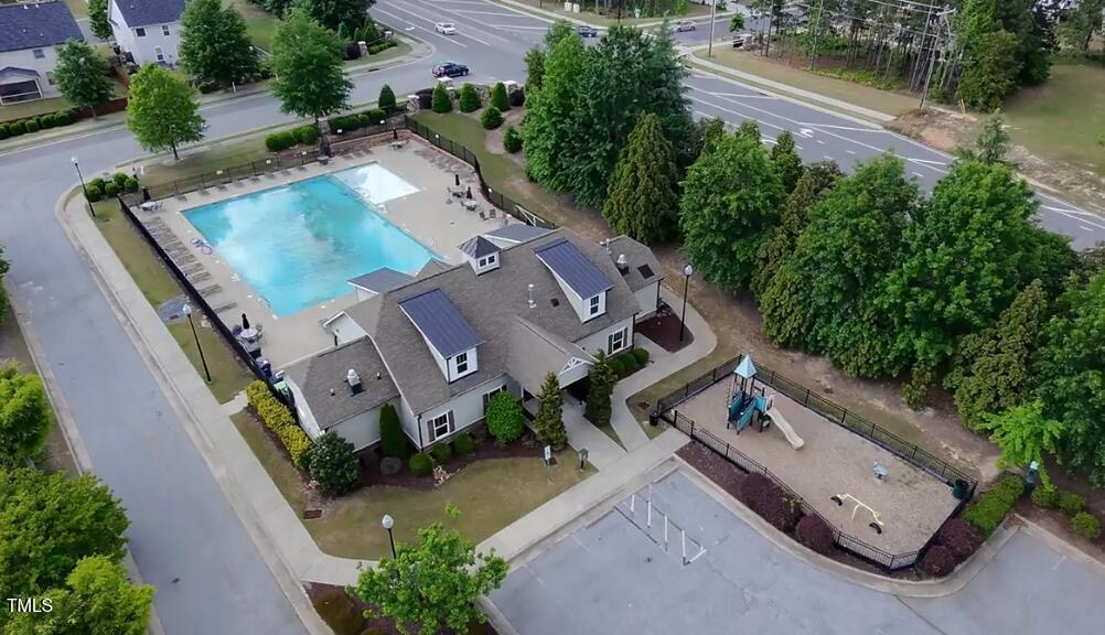7660 Channery Way Raleigh, NC 27616 - Photo 36 of 42 an aerial view of a house