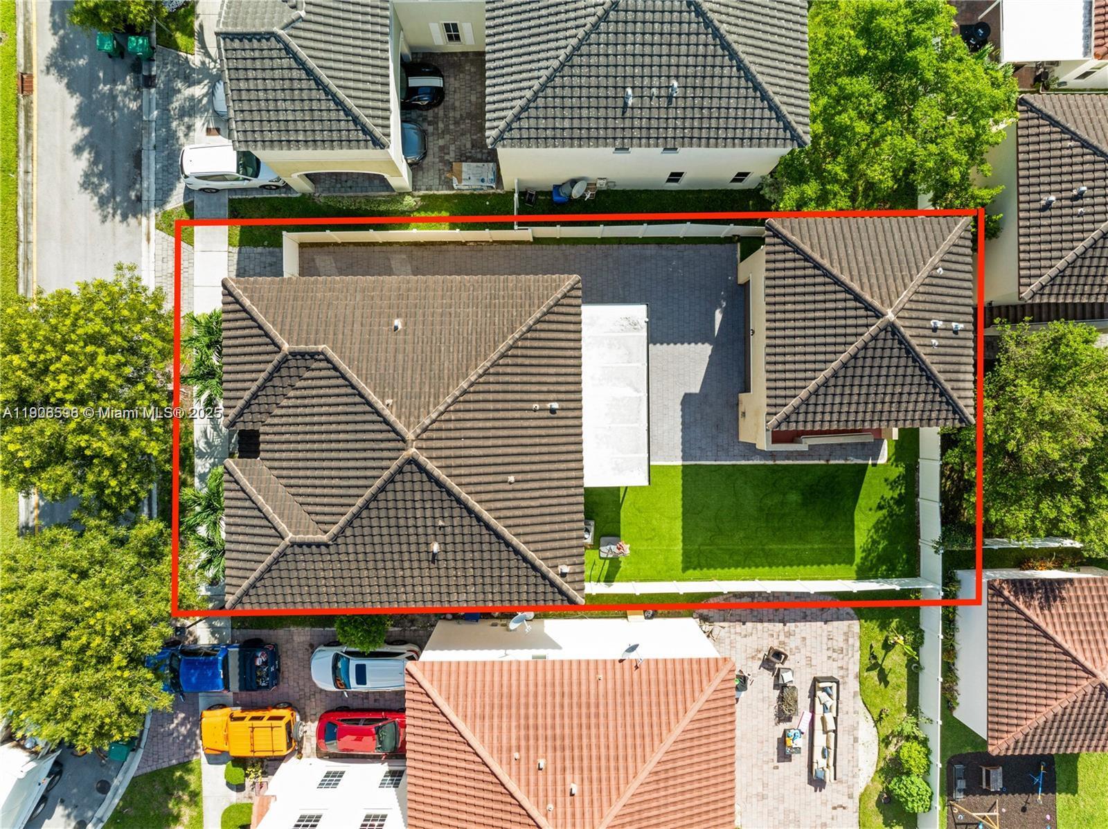 16946 Southwest 90th Terrace Circle Miami, FL 33196 - Photo 32 of 36 an aerial view of a house