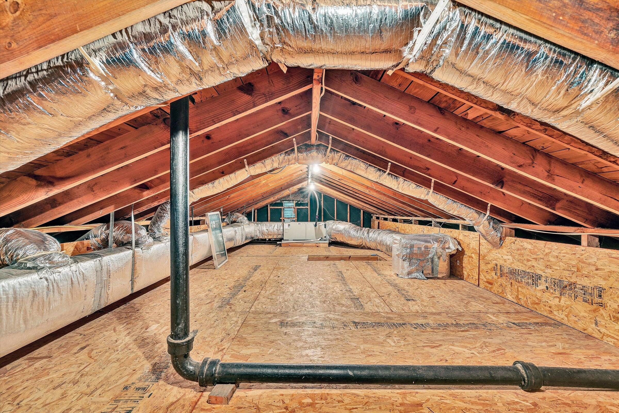 517 Boxley Road Roanoke, VA 24019 - Photo 72 of 76 517 boxley attic 2