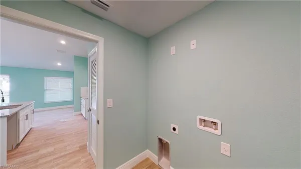 a view of empty room