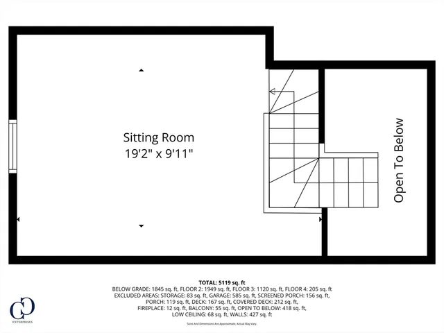 a picture of floor plan