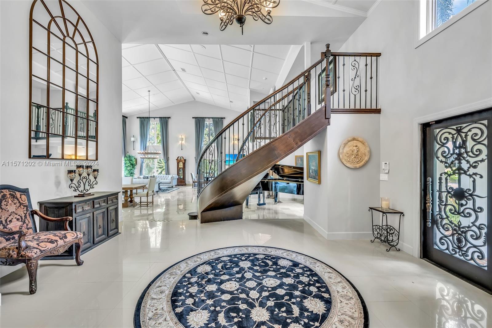 14600 Marvin Lane Southwest Ranches, FL 33330 - Photo 15 of 72 a living room with furniture and a rug