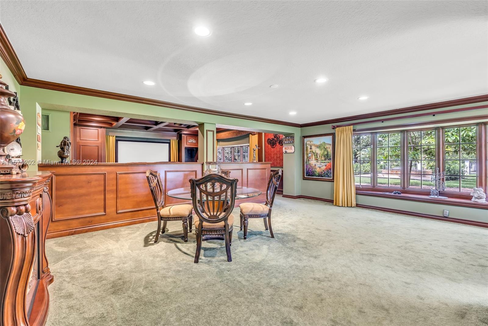 14600 Marvin Lane Southwest Ranches, FL 33330 - Photo 52 of 72 a dining room with furniture and window