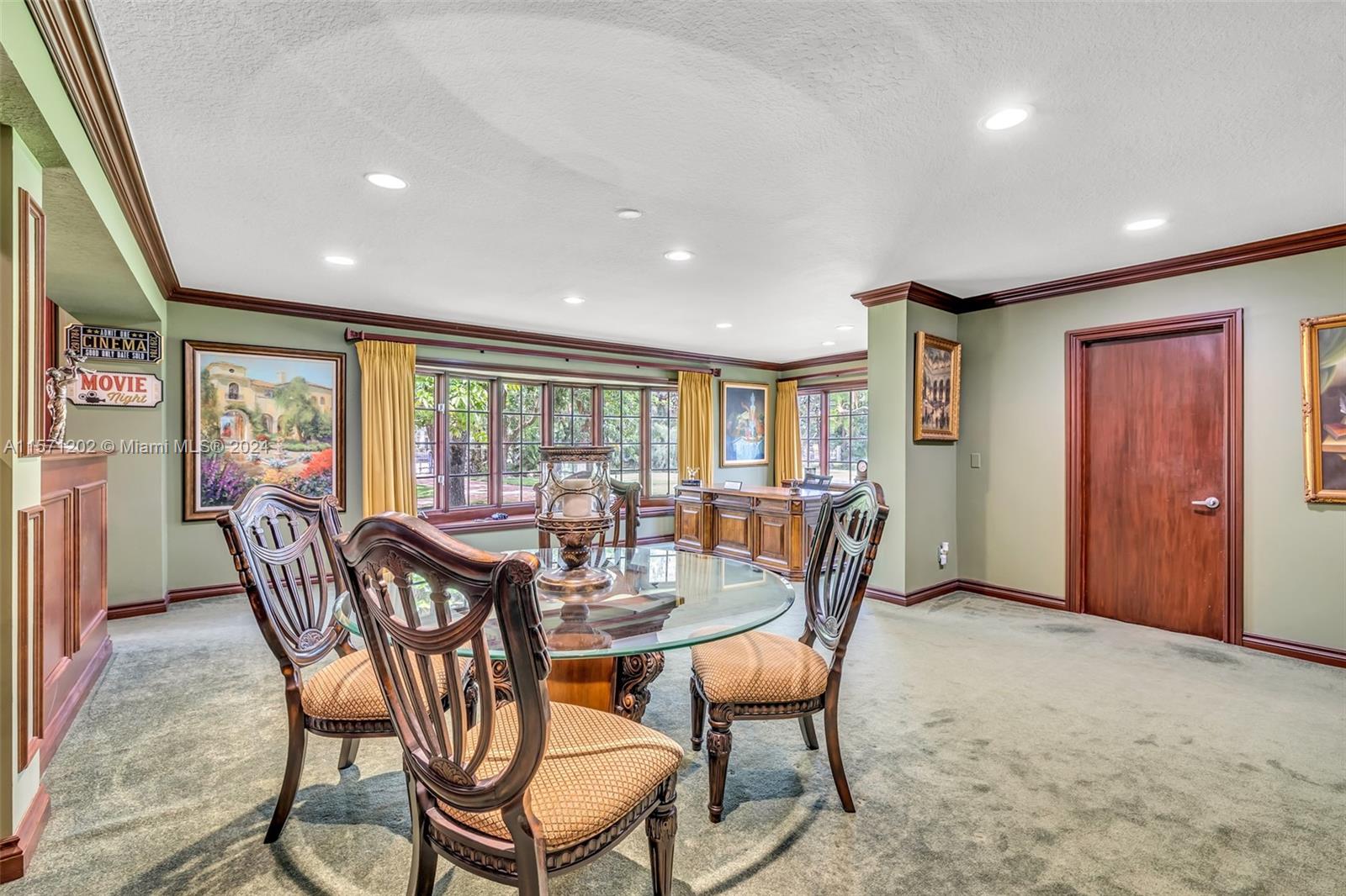14600 Marvin Lane Southwest Ranches, FL 33330 - Photo 53 of 72 a dining room with furniture and window
