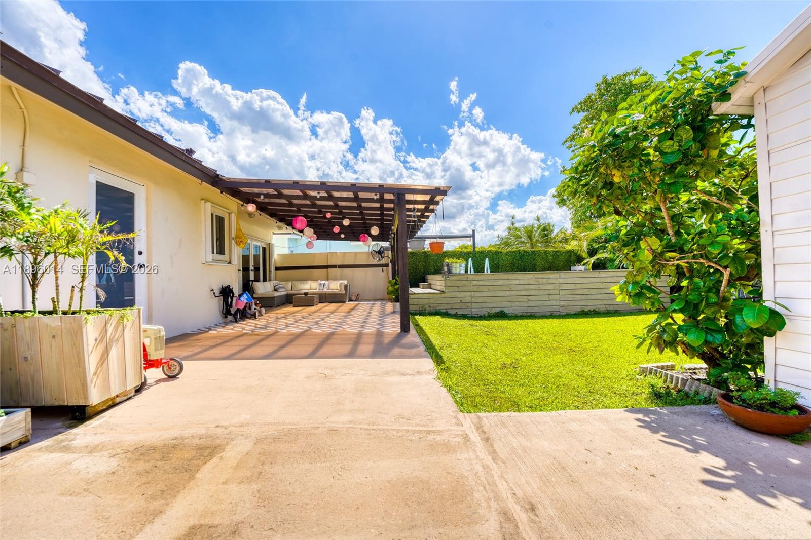 752 Northwest 134th Avenue Miami, FL 33182 - Photo 28 of 47 a view of a swimming pool with a patio