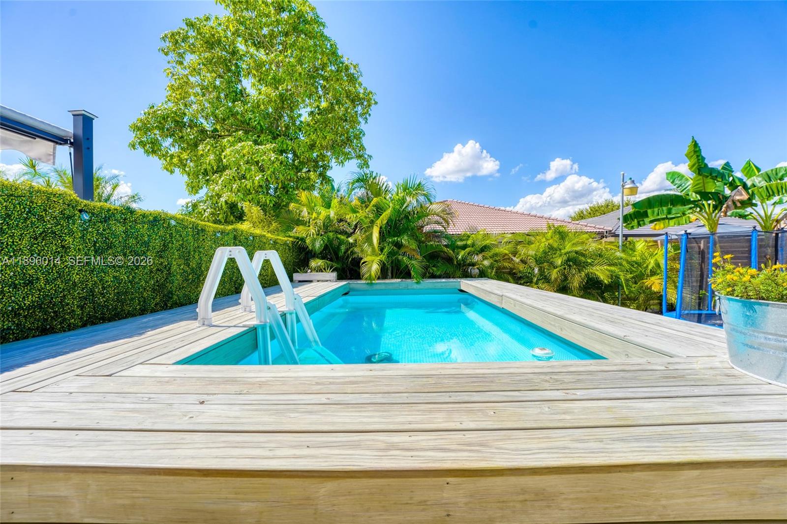 752 Northwest 134th Avenue Miami, FL 33182 - Photo 40 of 47 a view of swimming pool with a yard