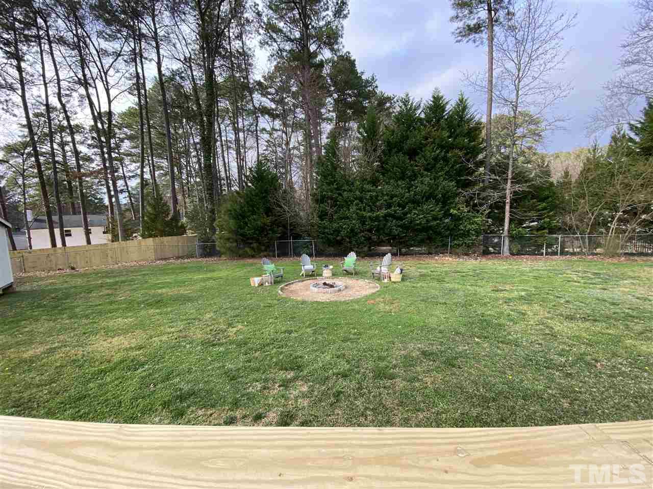 917 Deerfield Road Raleigh, NC 27609 - Photo 20 of 20 a view of outdoor space with a garden