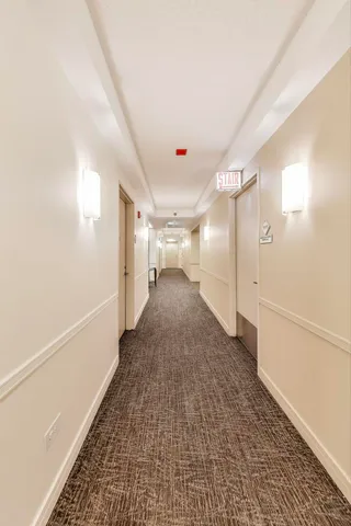 a view of a city with tall buildings