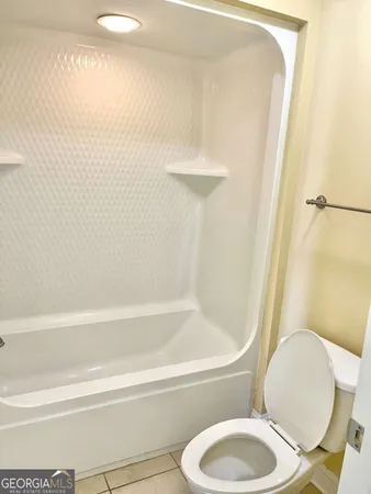 a bathroom with a window