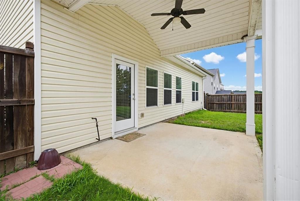 314 Boulder Run Hiram, GA 30141 - Photo 27 of 31 a view of a house with backyard and porch