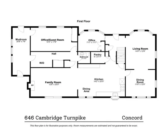 $950,000 | 646 Cambridge Turnpike, Concord, MA 01742