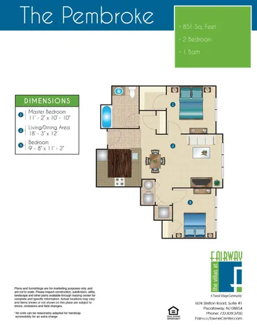 $2,851 | 2106 Pine Valley Way, Piscataway, NJ 08854