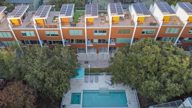 a view of a door and chair in front of a door