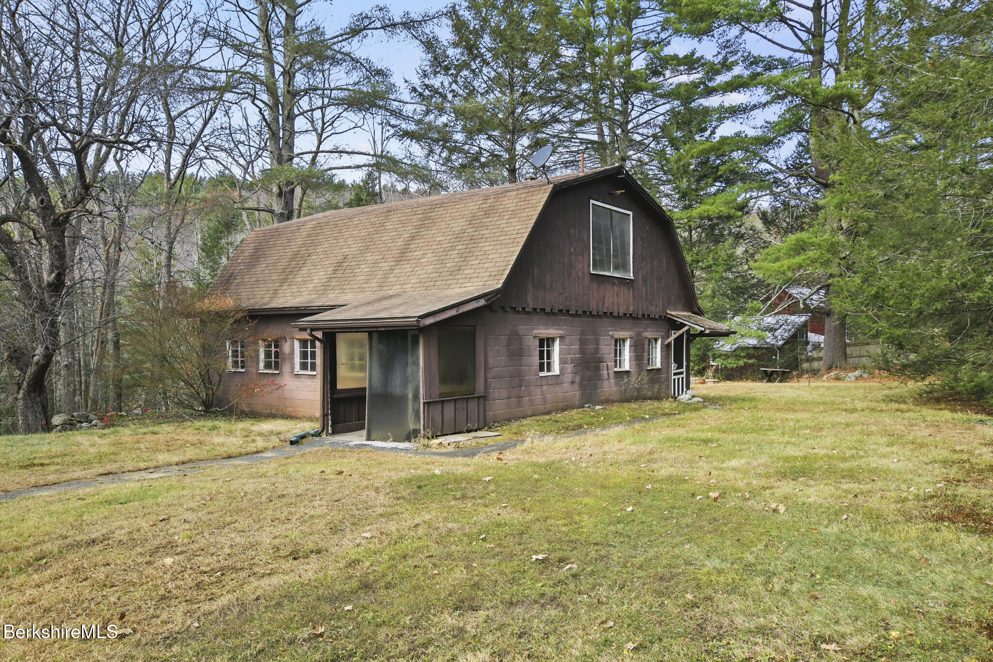 8 Tannery Road Sandisfield, MA 01255 - Photo 1 of 37 a front view of a house with a garden