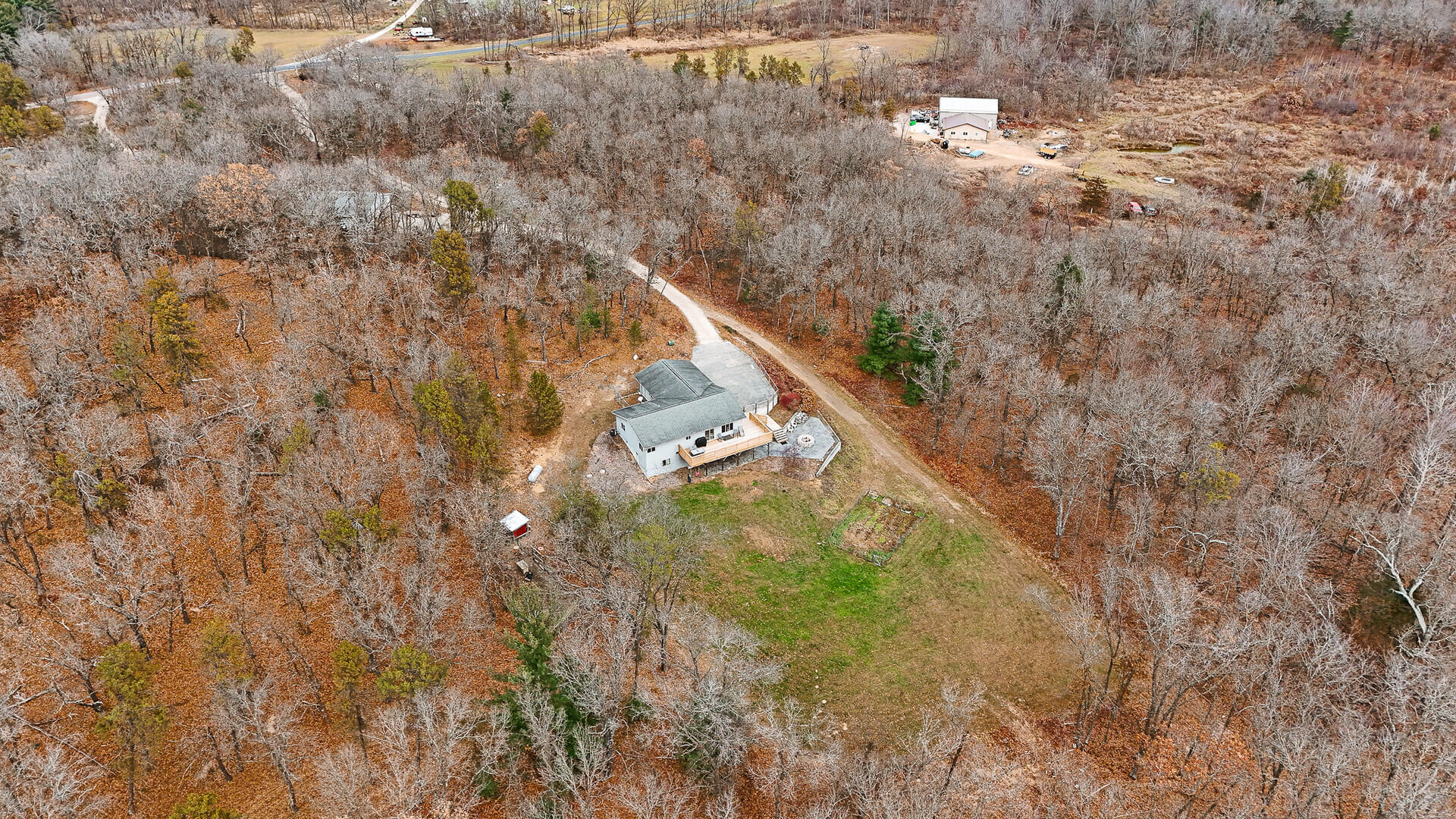 W3711 Lockington Road Farmington, WI 54644 - Photo 39 of 47 Drone 2