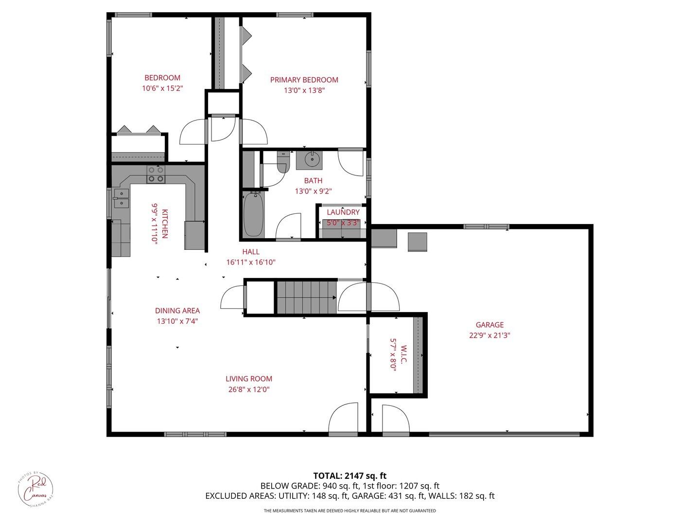 W3711 Lockington Road Farmington, WI 54644 - Photo 46 of 47 Main Floorplan