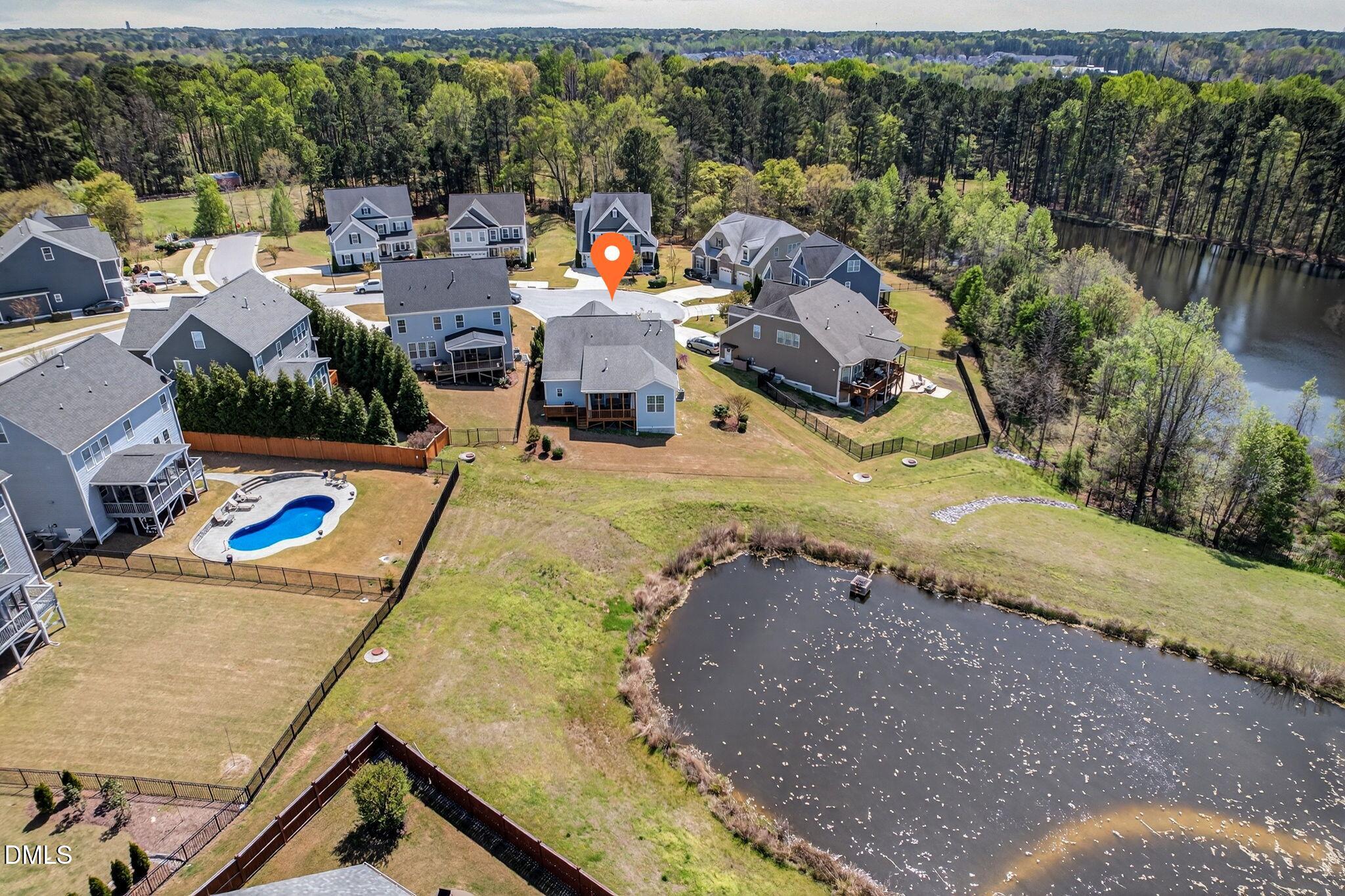 1538 Baxter Ridge Court Apex, NC 27502 - Photo 42 of 46 1538 baxter ridge aerial
