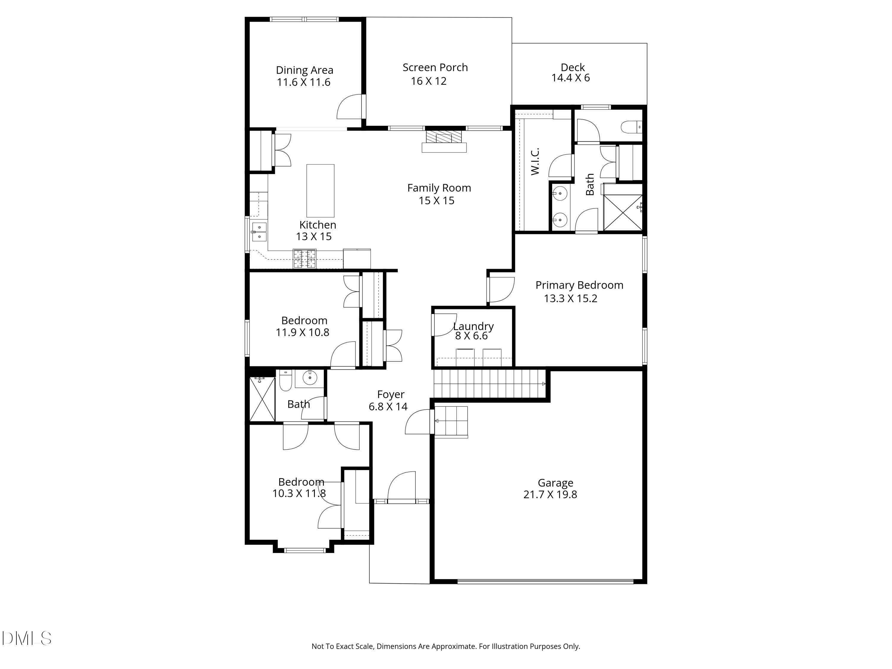 1538 Baxter Ridge Court Apex, NC 27502 - Photo 43 of 46 1st_floor_1538_baxter_ridge_court_apex_w