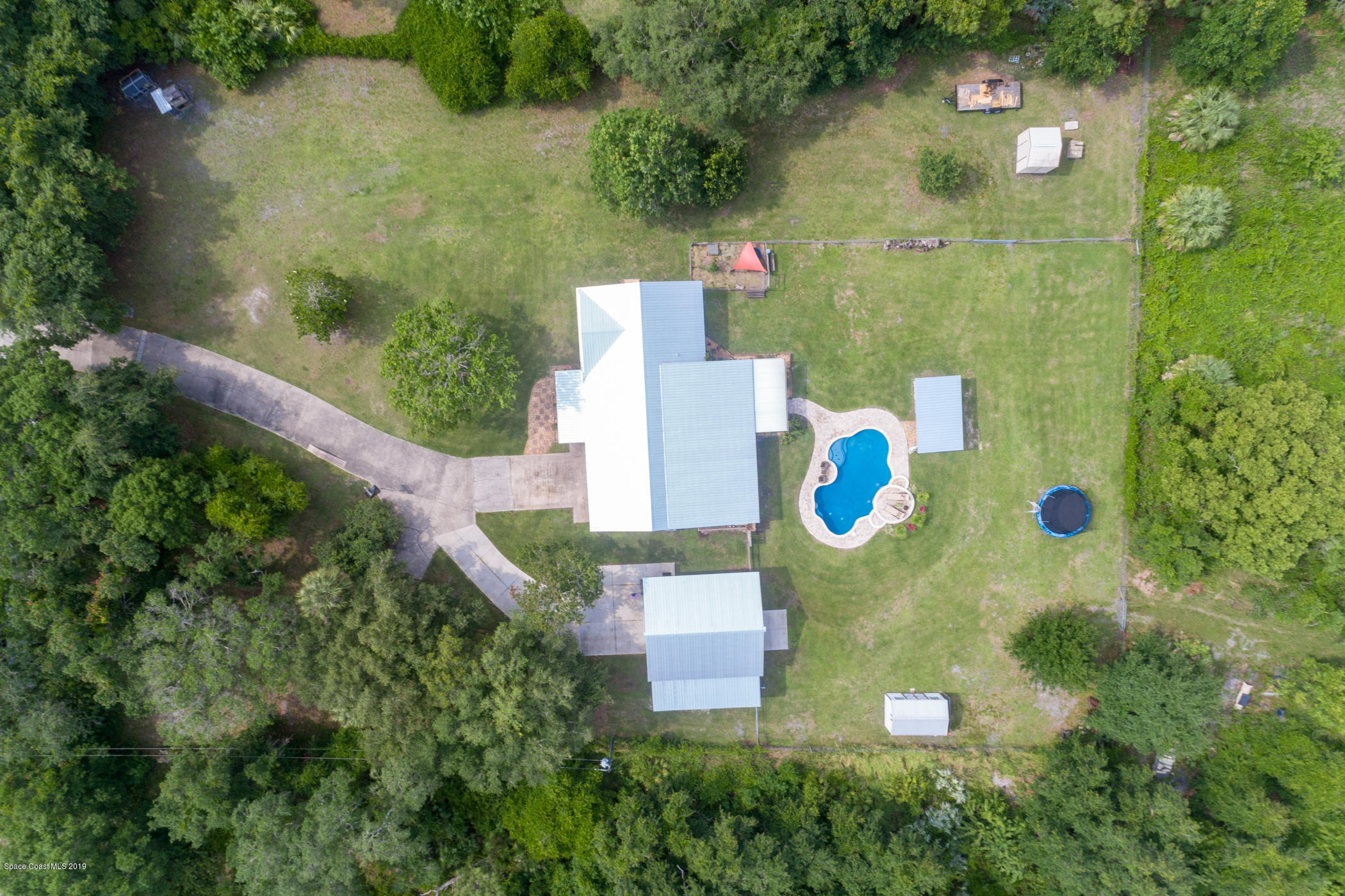1760 Corey Road Malabar, FL 32950 - Photo 1 of 39 an aerial view of a house