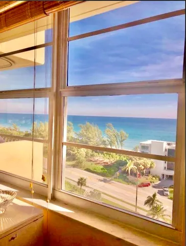 a view of a door front of a building