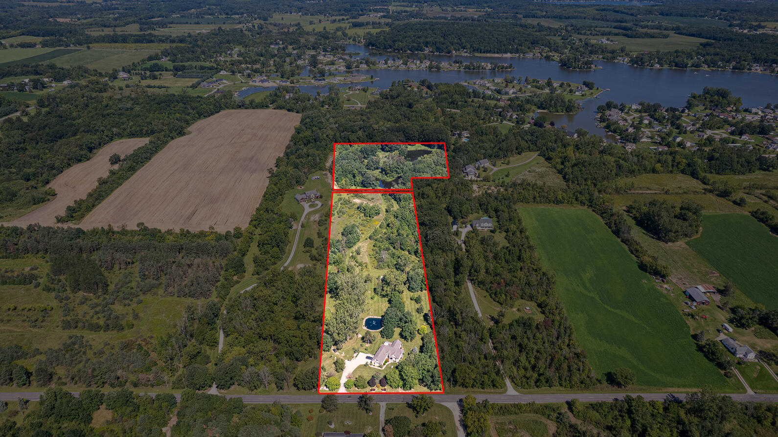 8528 Slee Road Onsted, MI 49265 - Photo 104 of 104 8528 Slee Rd Onstead MI (Aerial Photo)-B