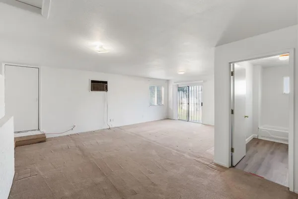 a view of empty room