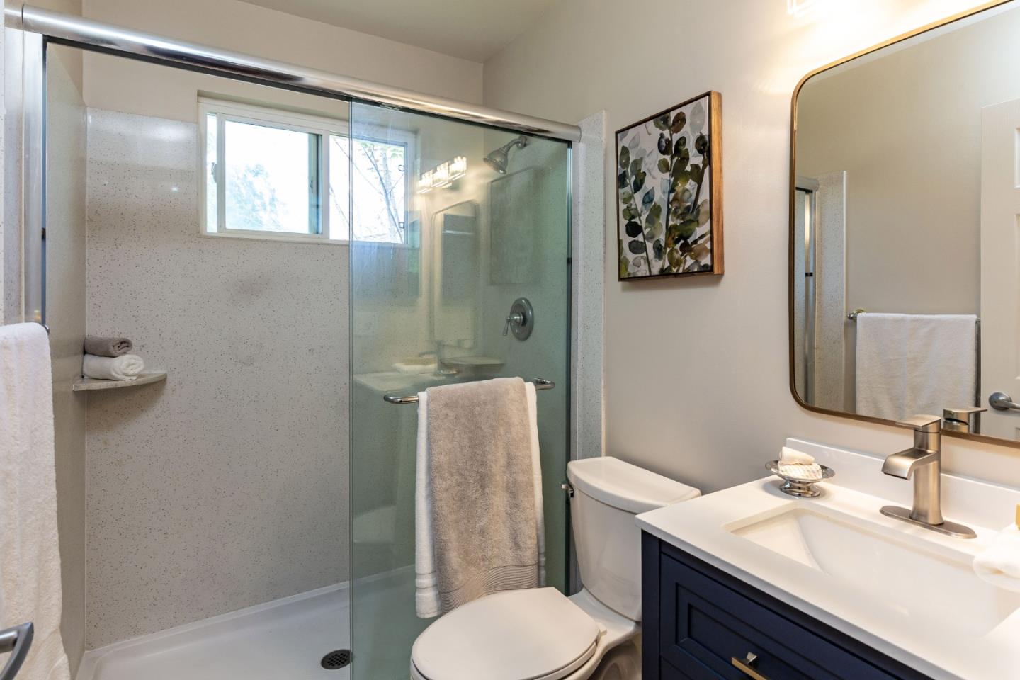 2323 Saidel Drive, Unit 4 San Jose, CA 95124 - Photo 22 of 23 a bathroom with a sink toilet and shower
