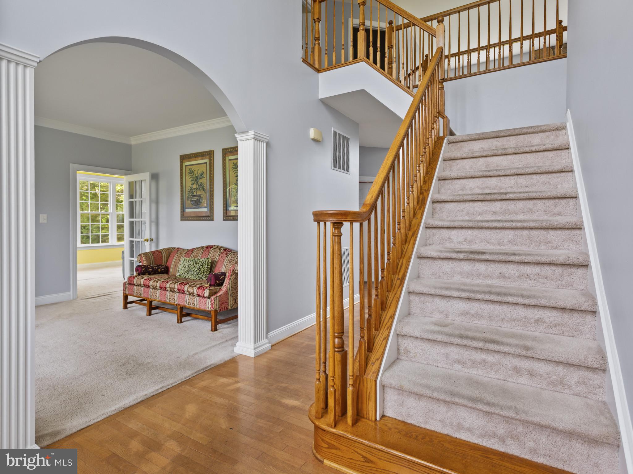 2045 Mount Pleasant Way Prince Frederick, MD 20678 - Photo 4 of 30 a view of entryway livingroom and hall