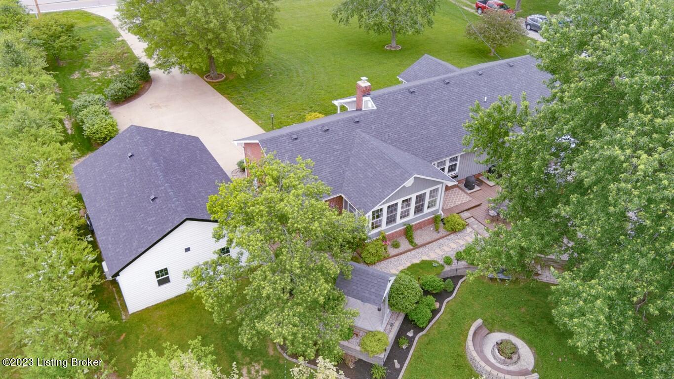 11365 Boston Road Boston, KY 40107 - Photo 88 of 93 back aerial right side of home