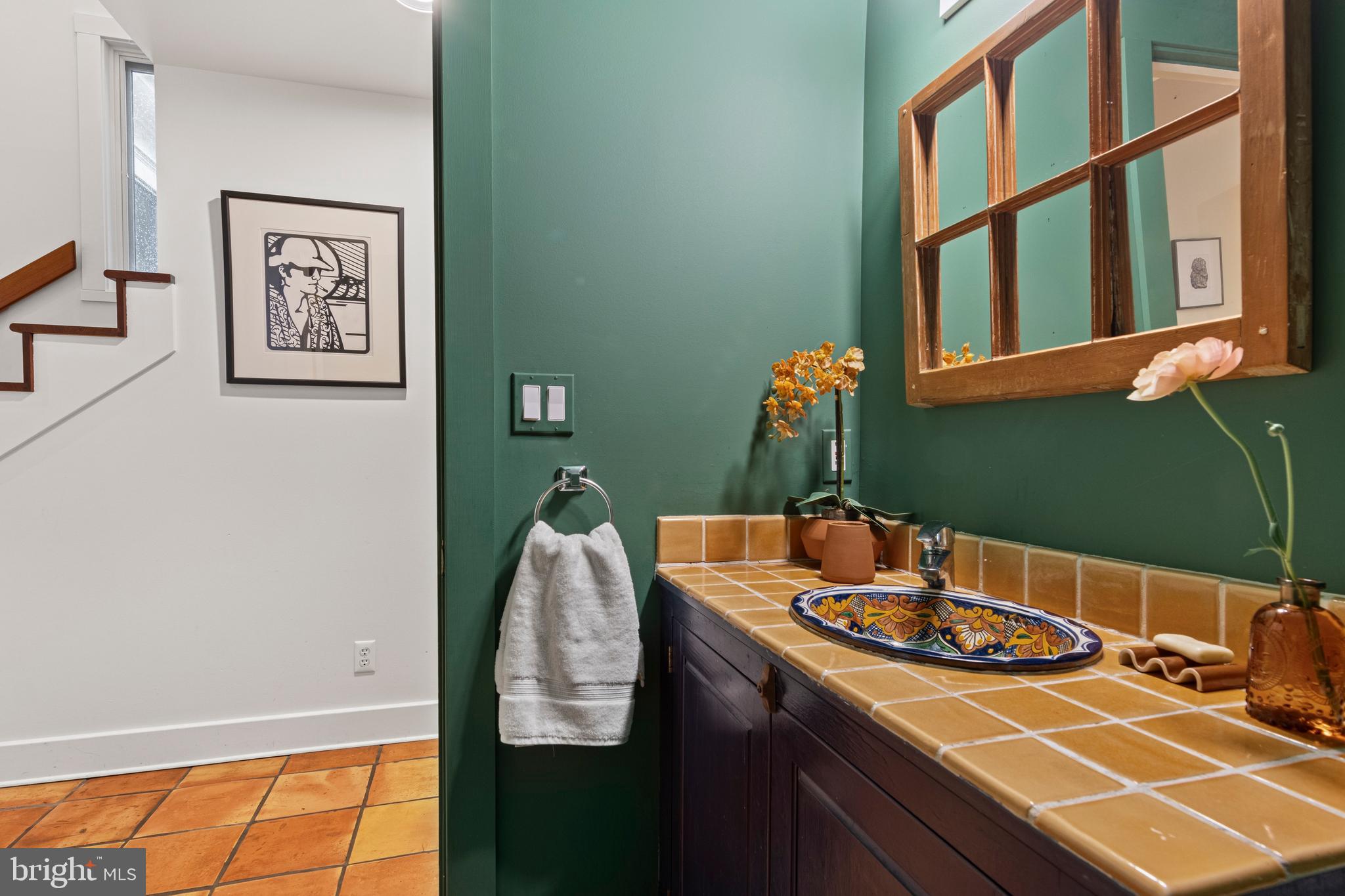 1420 Little Conestoga Road Glenmoore, PA 19343 - Photo 21 of 51 a bathroom with a sink and a mirror