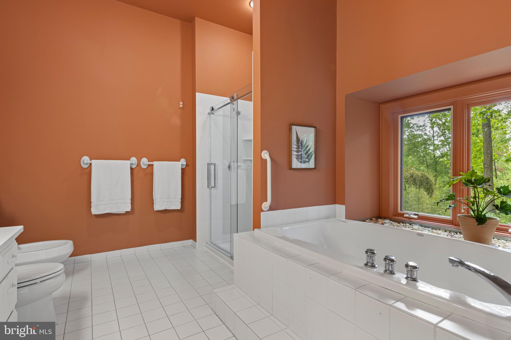 1420 Little Conestoga Road Glenmoore, PA 19343 - Photo 26 of 51 a bathroom with a granite countertop sink a toilet and shower