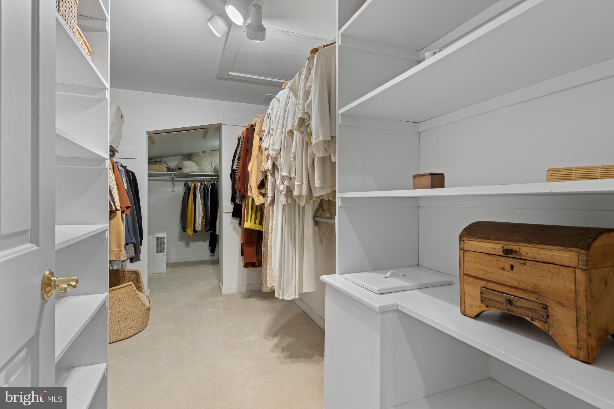 1420 Little Conestoga Road Glenmoore, PA 19343 - Photo 27 of 51 a view of walk in closet with clothes and shoes