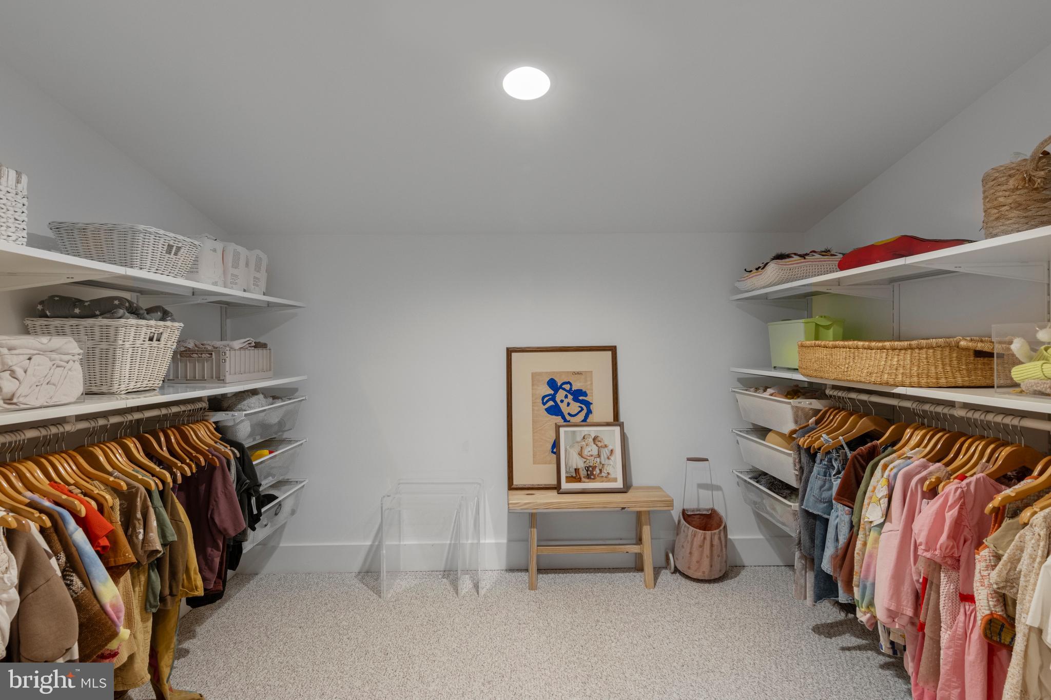 1420 Little Conestoga Road Glenmoore, PA 19343 - Photo 36 of 51 a view of walk in closet with clothes and shoes