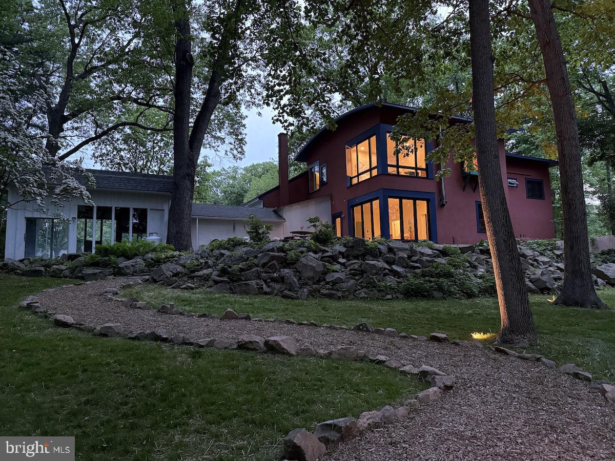 1420 Little Conestoga Road Glenmoore, PA 19343 - Photo 46 of 51 a front view of a house with garden
